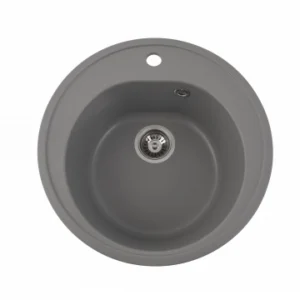 Мивка LUNA 510 сив металик