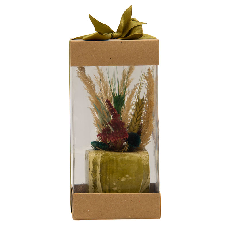 Изкуствено саксийно растение 7x6.5x17cm - Image 3