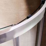 Душ кабина NEW LINE 1/4 кръгла чиста 180см - Image 4