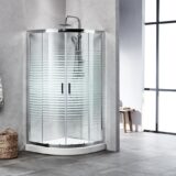 Душ кабина NEW LINE 1/4 кръгла ивици 180см - Image 2