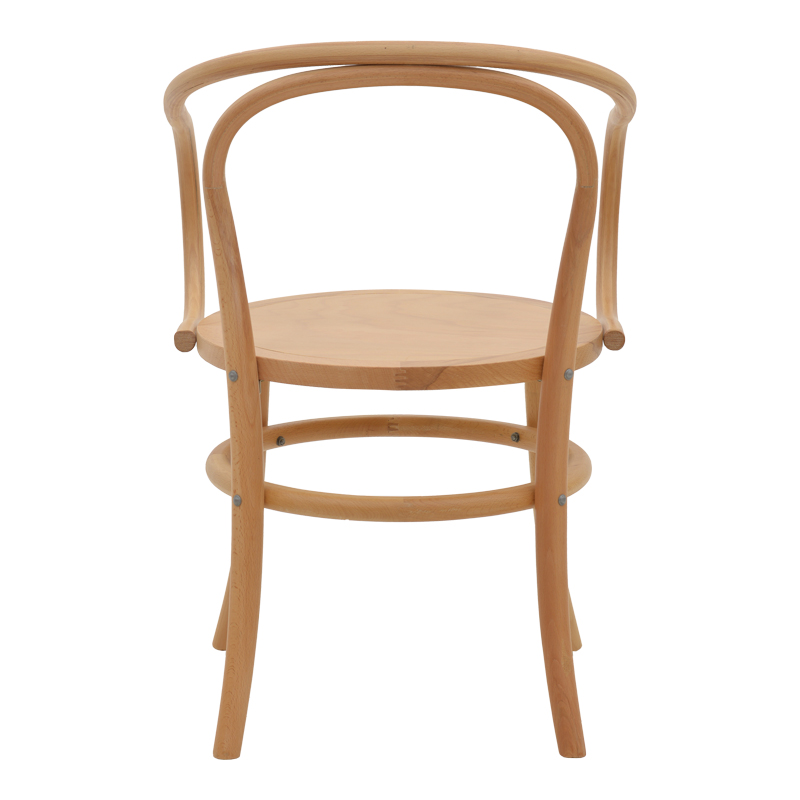 Стол Verfie естествен цвят бук 55x50x83см - Image 5