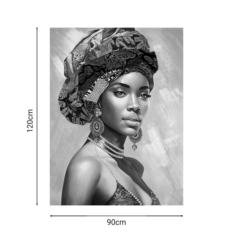 Картина върху платно Facy 90x3x120cm - Image 2
