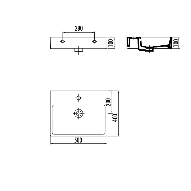Мивка за баня creaVIT NX 242 - Image 3
