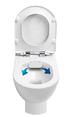 Тоалетна чиния висяща White FREE - Image 5