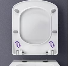 Висяща тоалетна чиния ELEGANT RIM-OFF - Image 2