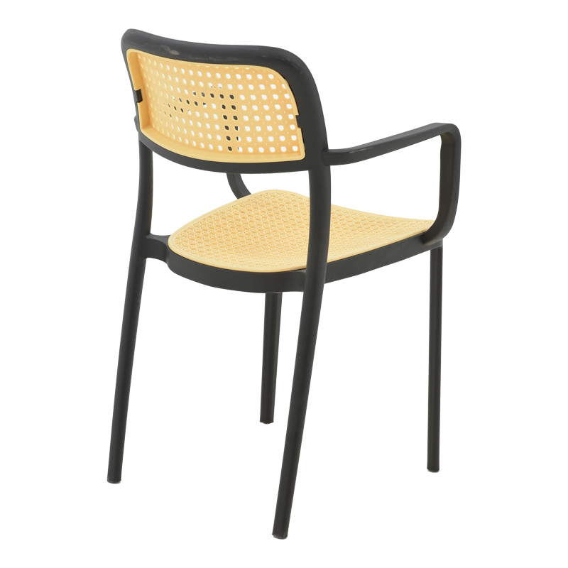 Градински стол Westley natural-black 58x47x81cm - Image 2