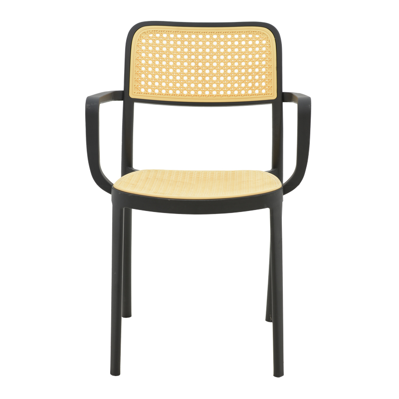 Градински стол Westley natural-black 58x47x81cm - Image 4