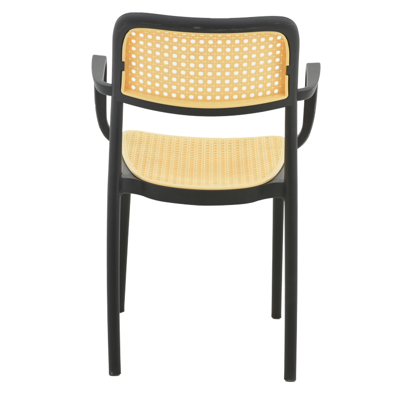 Градински стол Westley natural-black 58x47x81cm - Image 5
