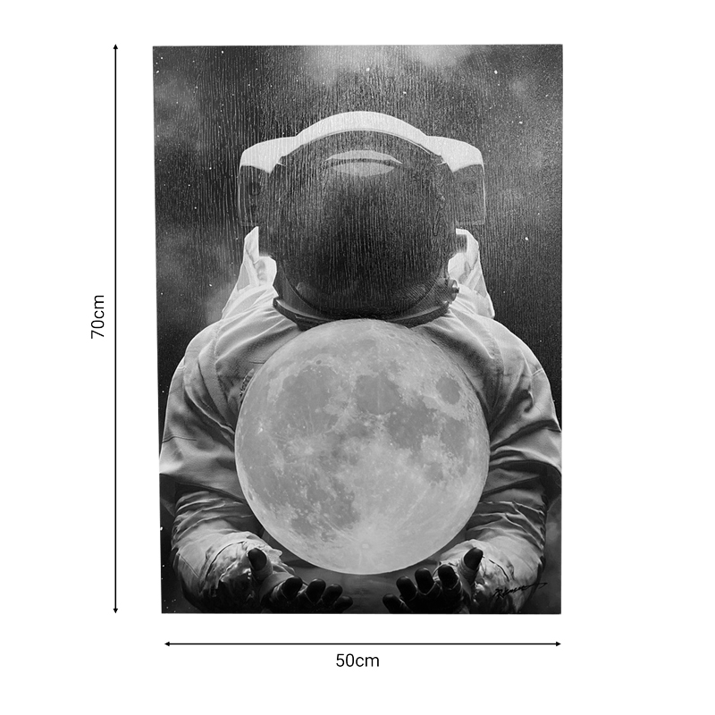 Картина на платно Serlom 50x3x70cm - Image 2
