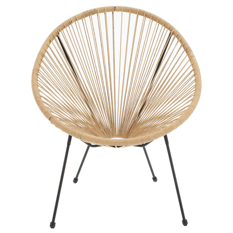 Градински стол Acapulco в естествен дървесен нюанс 71x76x85см - Image 4