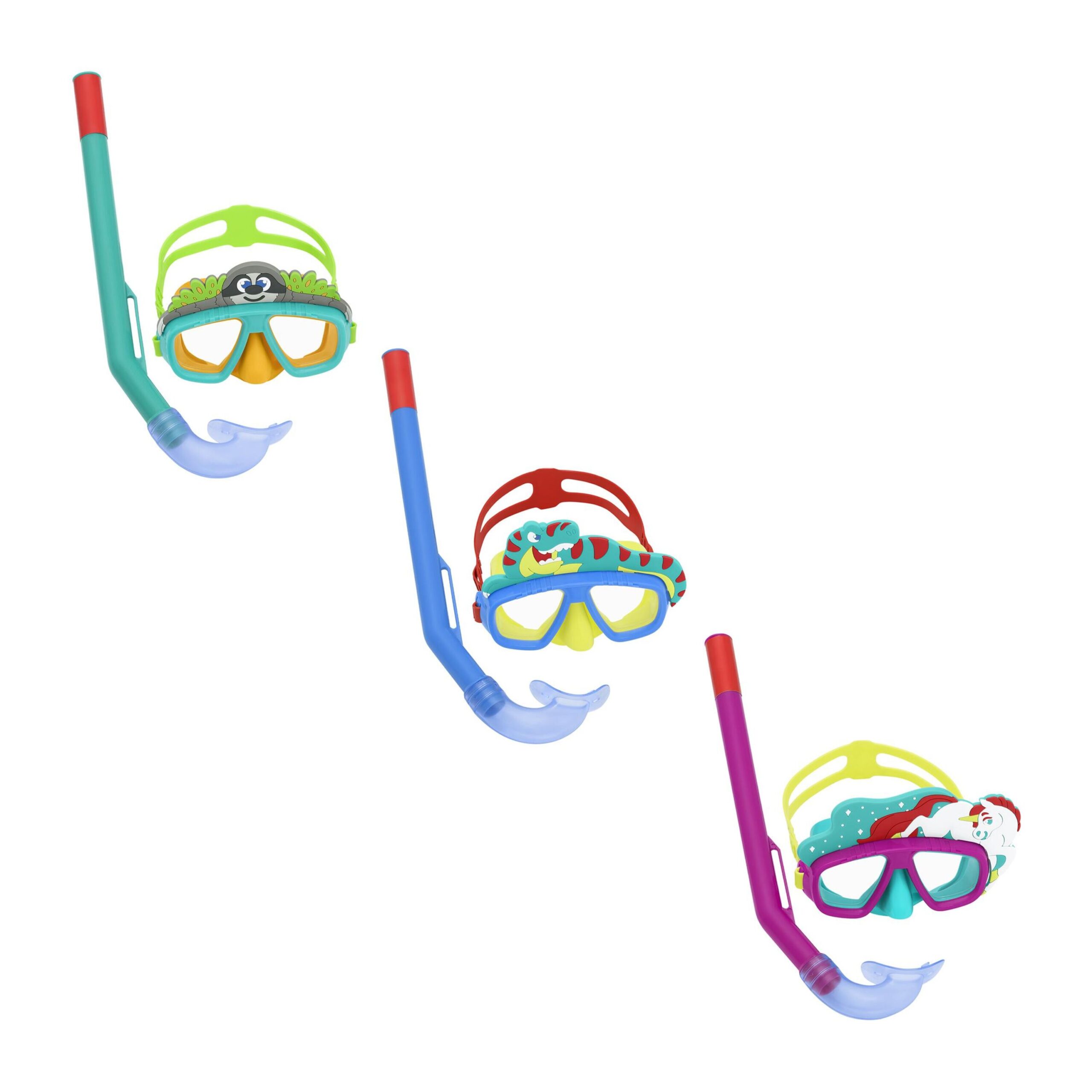 Маска и шнорхел Bestway AquaPals 3+