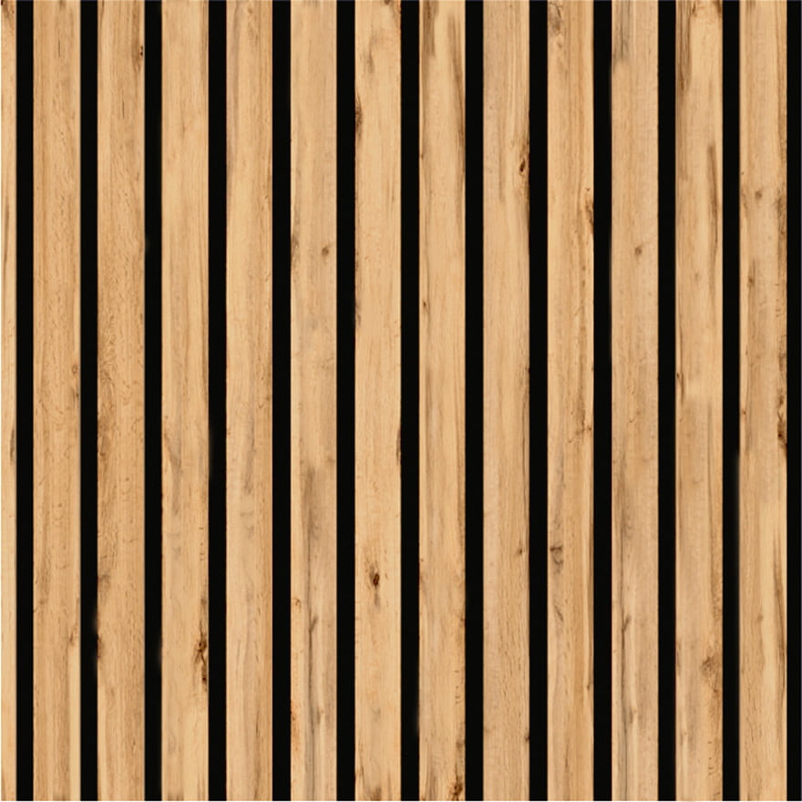 Акустичен 3D стенен панел КОМФОРТ 8090 ПЕКАН 9/600/2780мм - Image 2