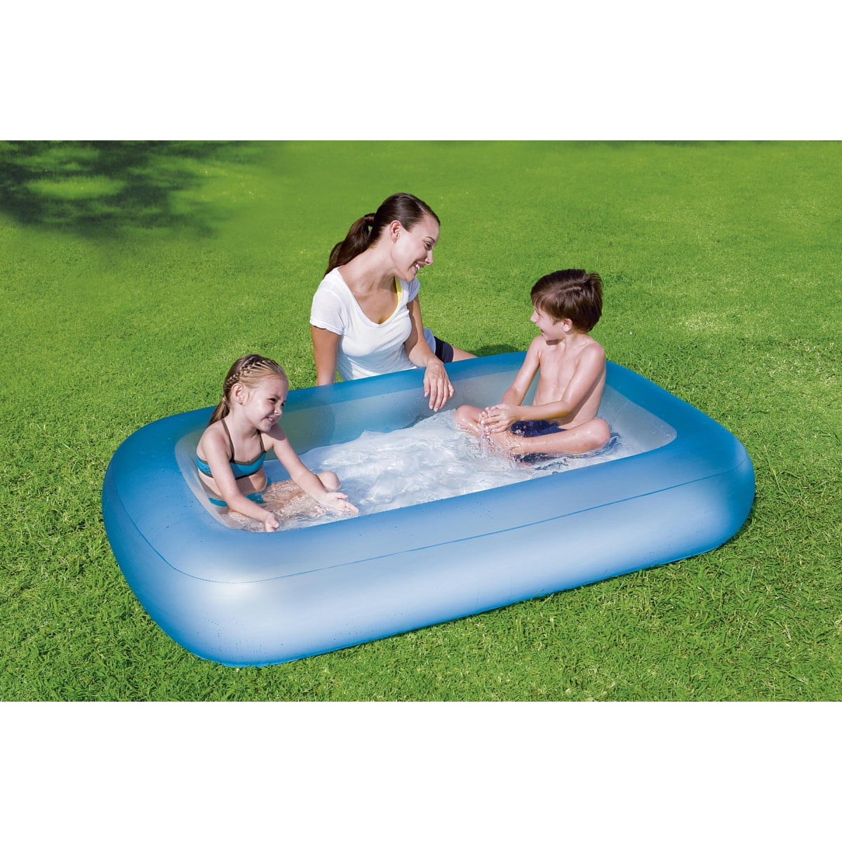 Правоъгълен детски надуваем басейн Bestway Aquababes 165х104х25см. - Image 2