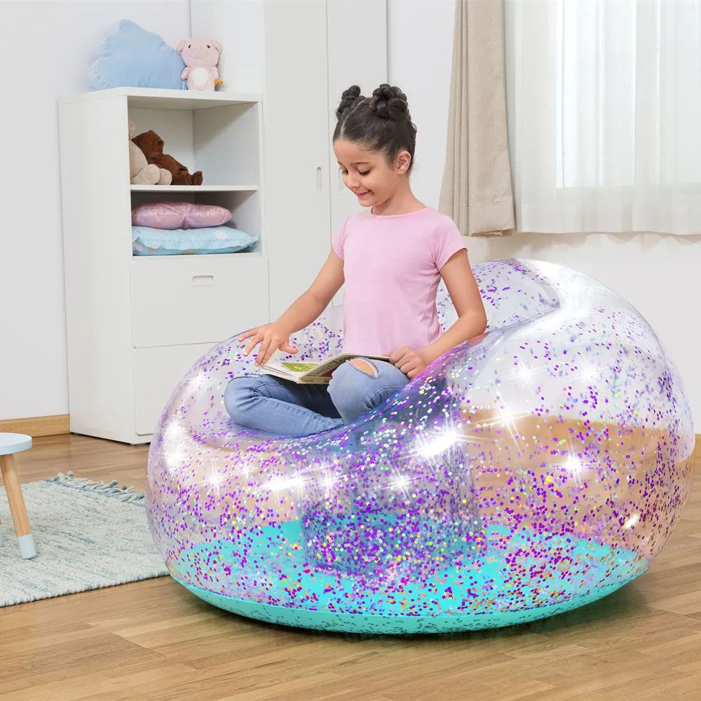 Надуваемо кресло Bestway Glitter Dream 114х112х66см - Image 2
