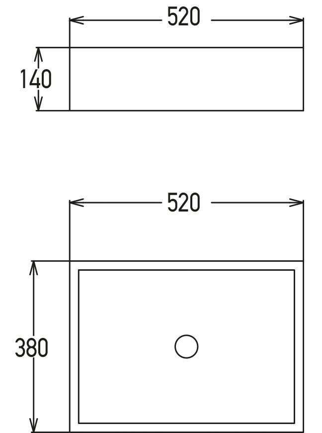Умивалници ROCK 52х38 - Image 2