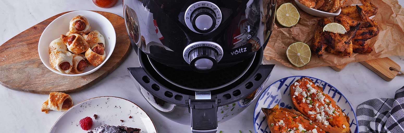 AirFryer Rosberg Premium 1600W, 3л. до 200°C, Черен - Image 2