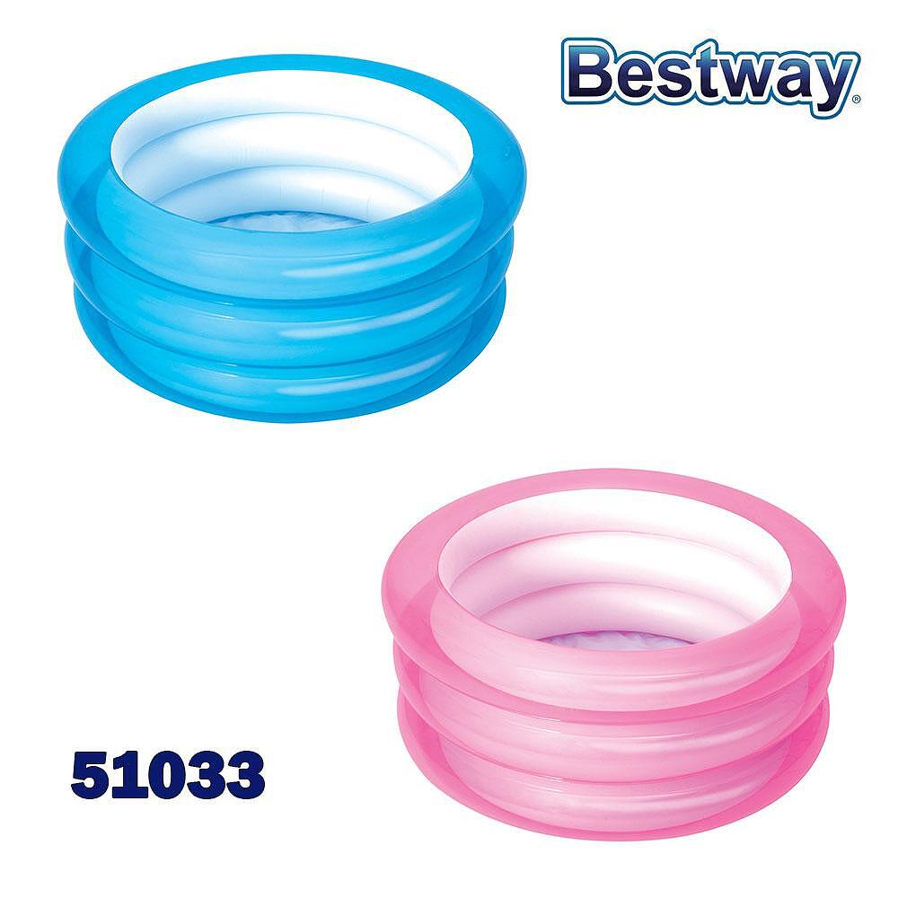 Надуваем детски - бебешки басейн Bestway 70х30см