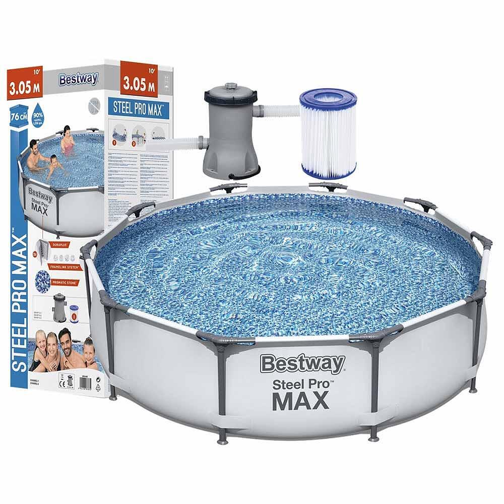 Сглобяем басейн с метална рамка Steel Pro Max 305мх76см - Image 3