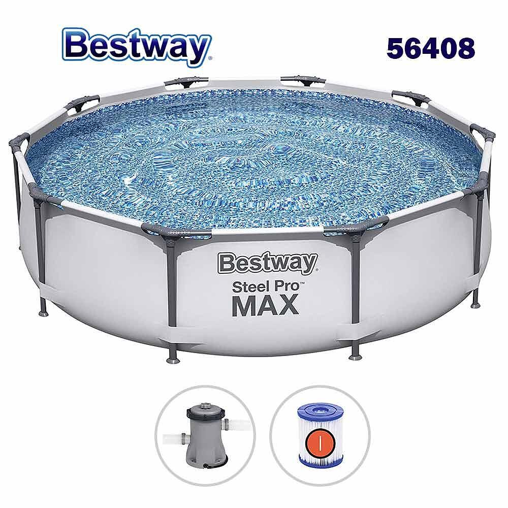 Сглобяем басейн с метална рамка Steel Pro Max 305мх76см - Image 5
