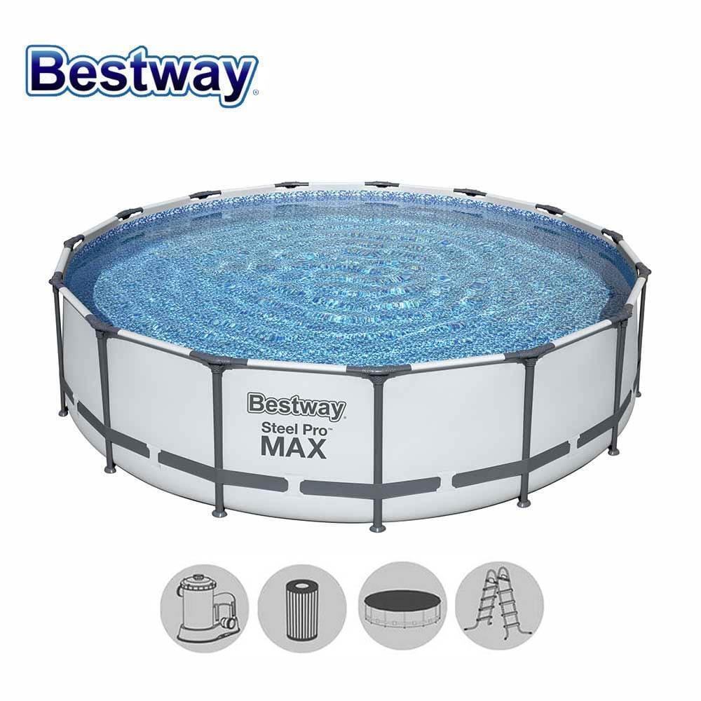 Басейн с метална рамка Bestway Steel Pro 457x107см - Image 2