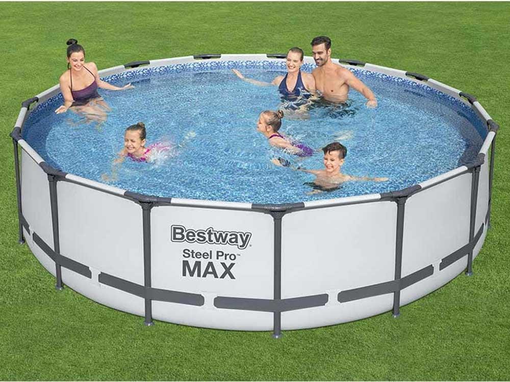 Басейн с метална рамка Bestway Steel Pro 457x107см - Image 3