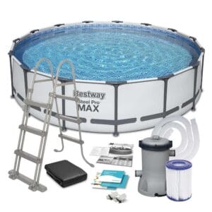Басейн с метална рамка Bestway Steel Pro 457x107см