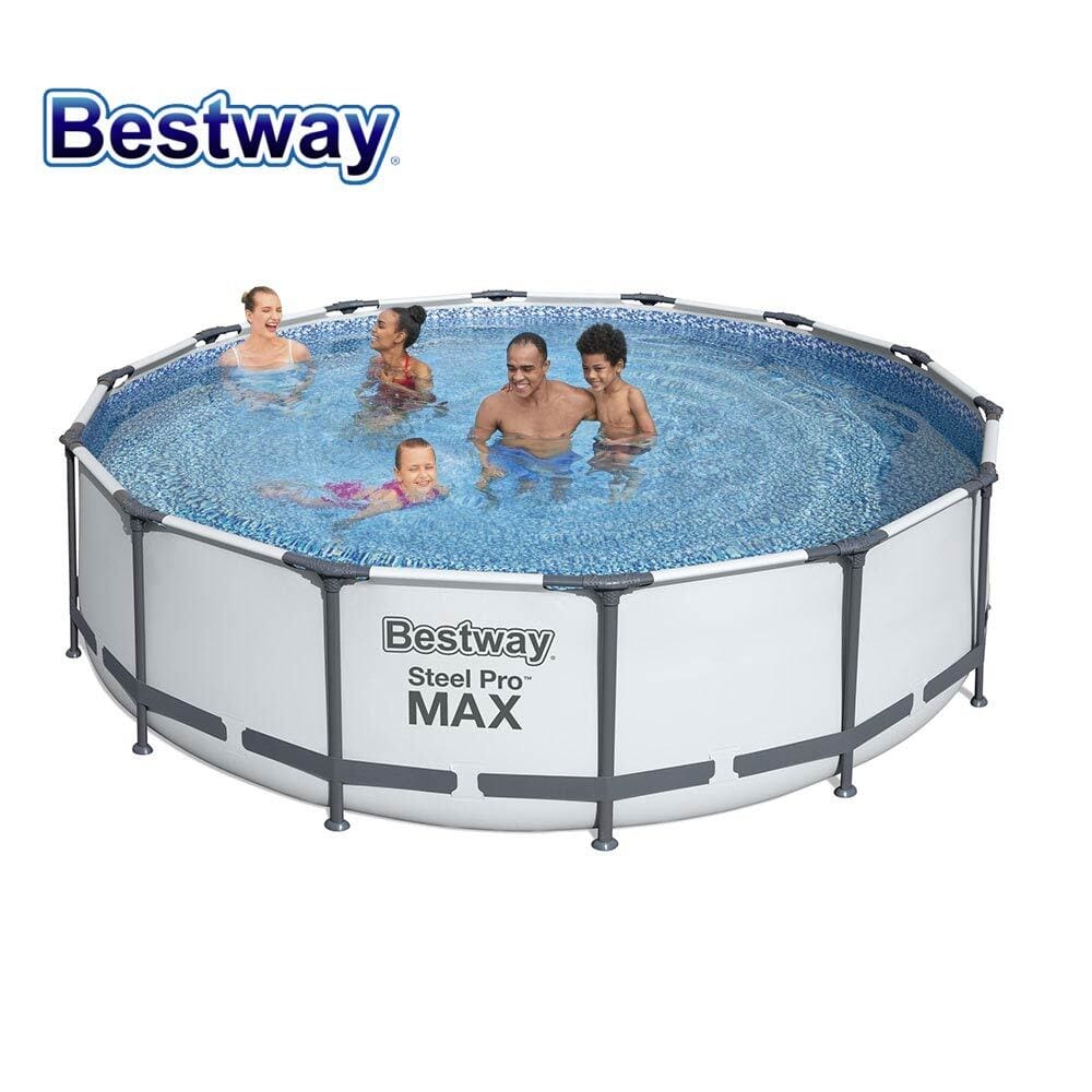 Сглобяем басейн с метална рамка Bestway Steel Pro Max 427x107см - Image 2