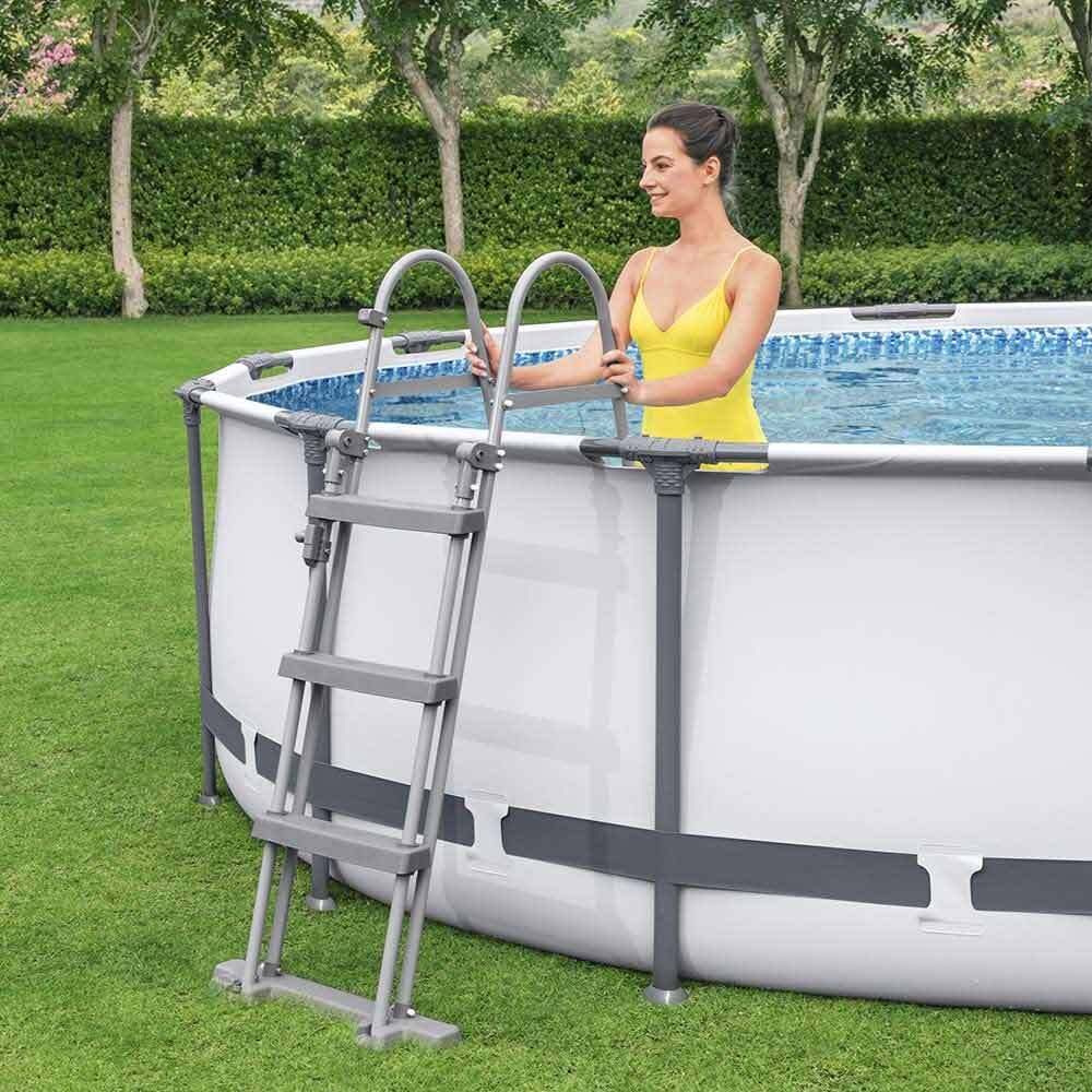 Сглобяем басейн с метална рамка Bestway Steel Pro Max 427x107см - Image 4