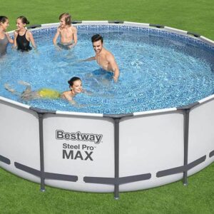 Сглобяем басейн Steel Pro Max с метална рамка