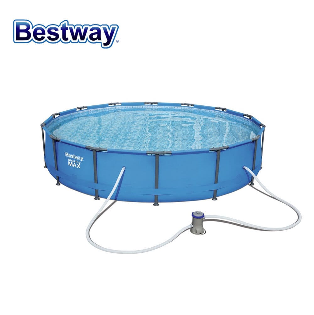 Басейн с метална конструкция Bestway Steel Pro 427x84см - Image 2
