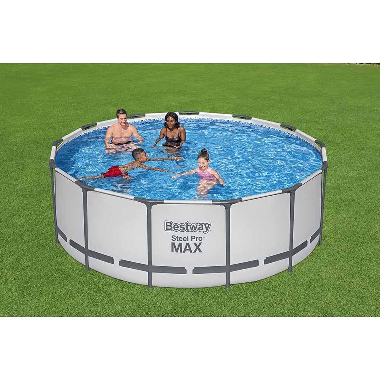 Сглобяем басейн с метална рамка Bestway Steel Pro Max 396х122см - Image 3