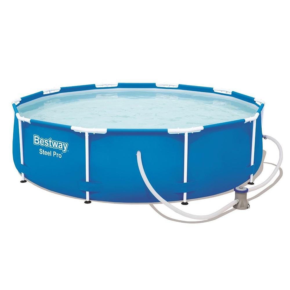 Сглобяем басейн с метална рамка Bestway Steel Pro 305x76см - Image 4
