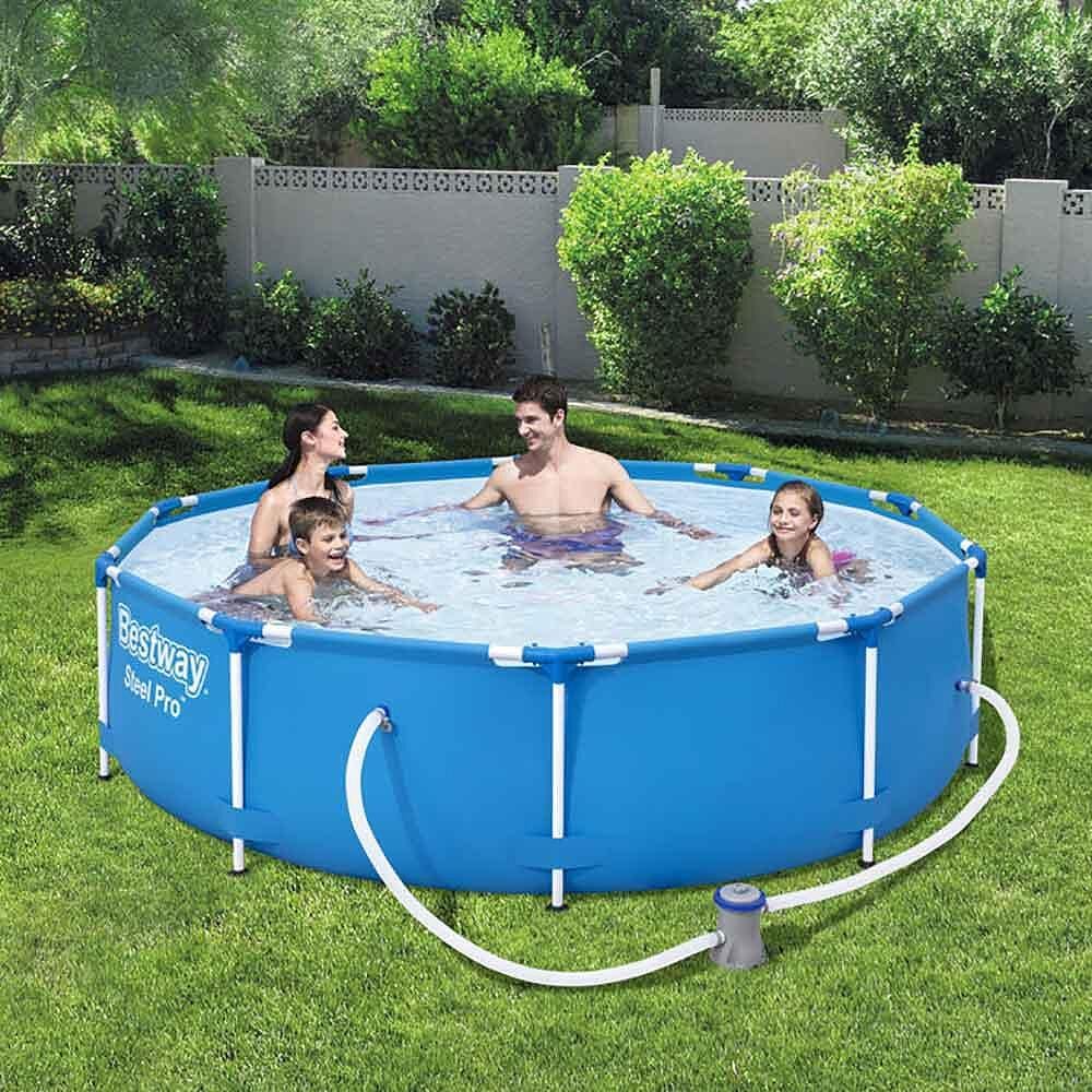 Сглобяем басейн с метална рамка Bestway Steel Pro 305x76см - Image 2