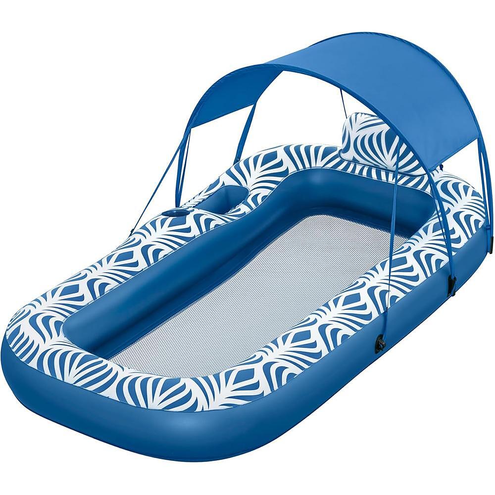 Надуваем дюшек с мрежа и сенник Bestway Comfort plush 198х112см.