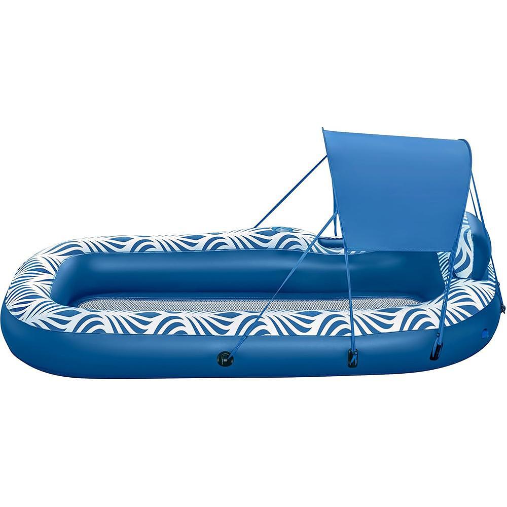 Надуваем дюшек с мрежа и сенник Bestway Comfort plush 198х112см. - Image 2