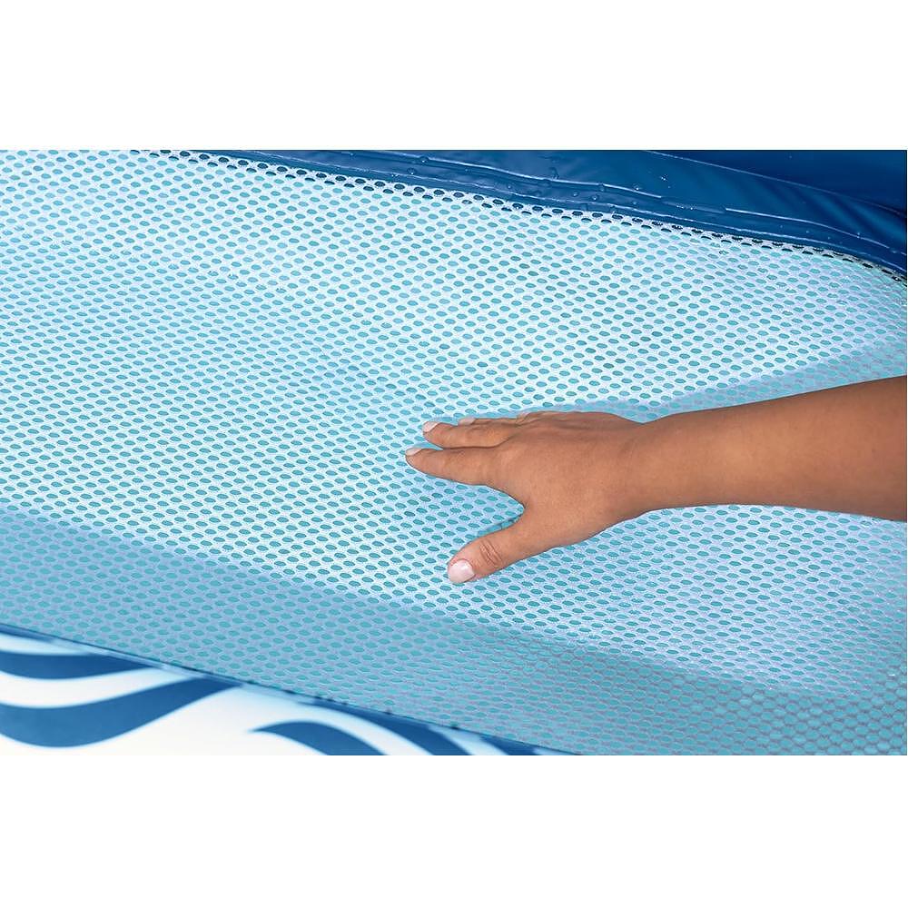 Надуваем дюшек с мрежа и сенник Bestway Comfort plush 198х112см. - Image 4