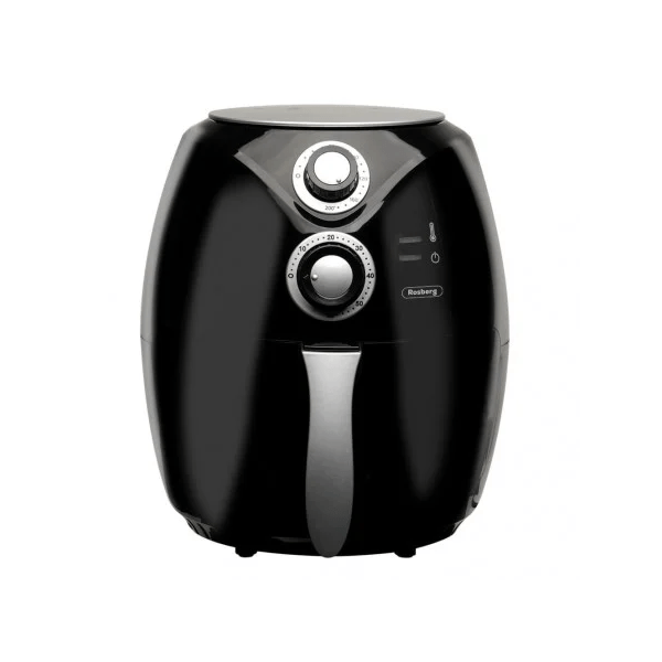 AirFryer Rosberg Premium 1600W, 3л. до 200°C, Черен - Image 3