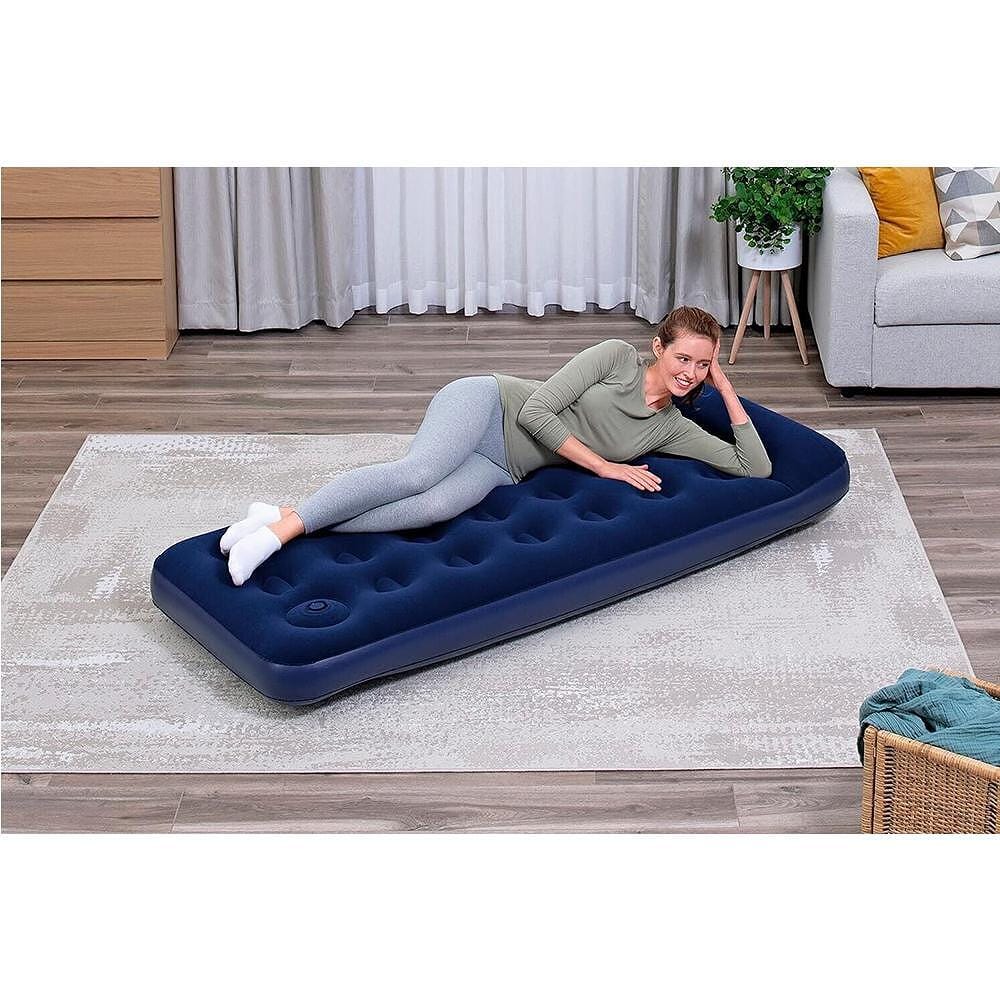 Надуваем единичен матрак Bestway Aerlouxe 185/76/28см