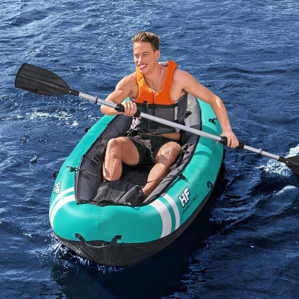 Надуваем Кану Каяк Bestway Hydro Force Ventura 2.80см-86см