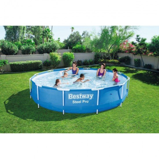 Сглобяем басейн STEEL PRO 366X76СМ BESTWAY