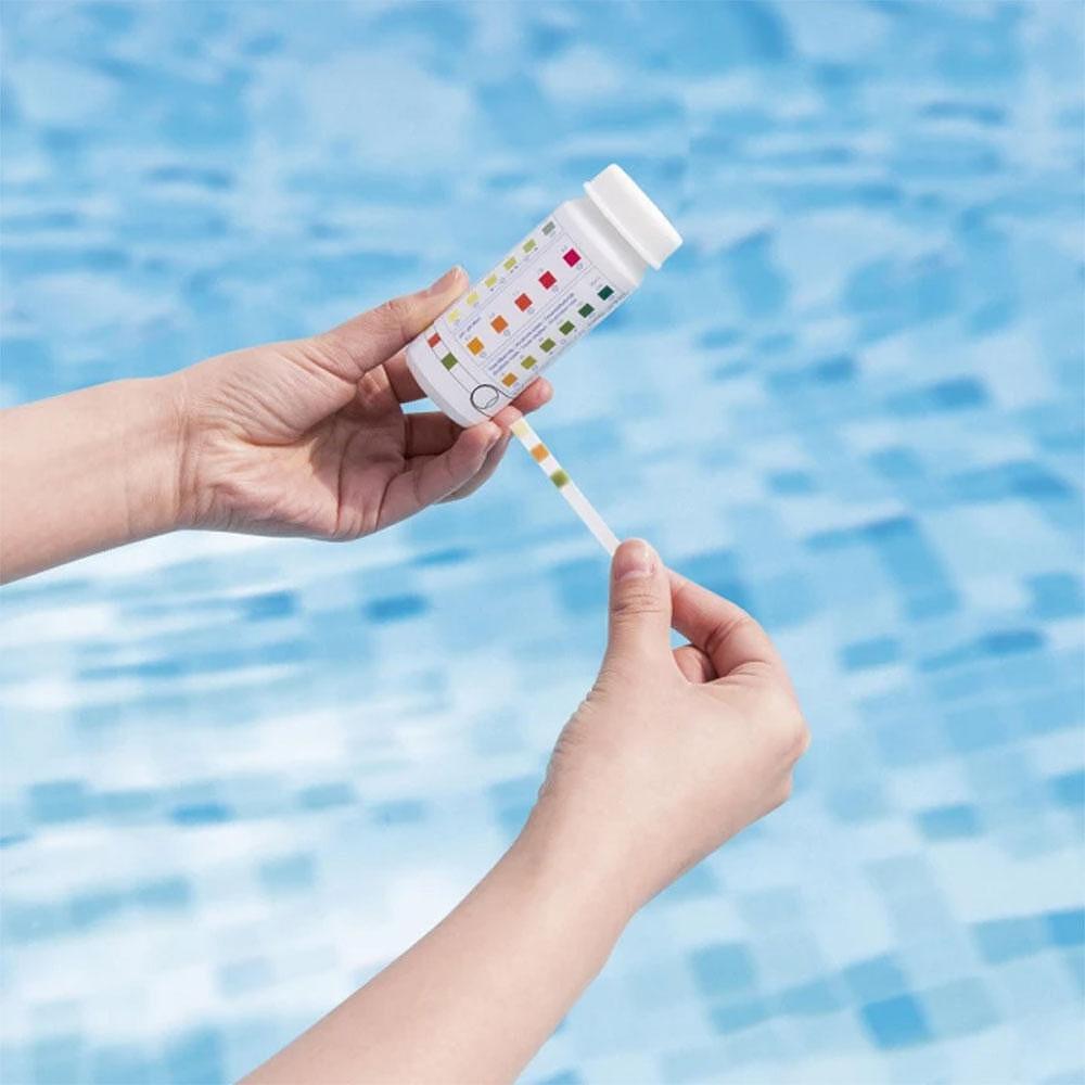 Тест ленти за измерване на PH в басейни Flowclear, 50бр. в опаковка - Image 2