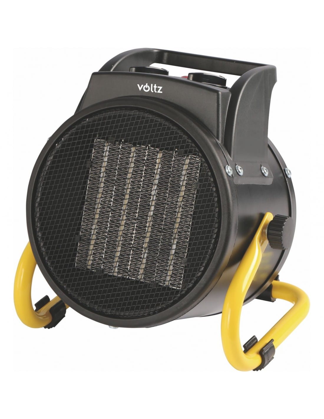 Вентилаторна печка PTC Voltz 2000W Черен/жълт