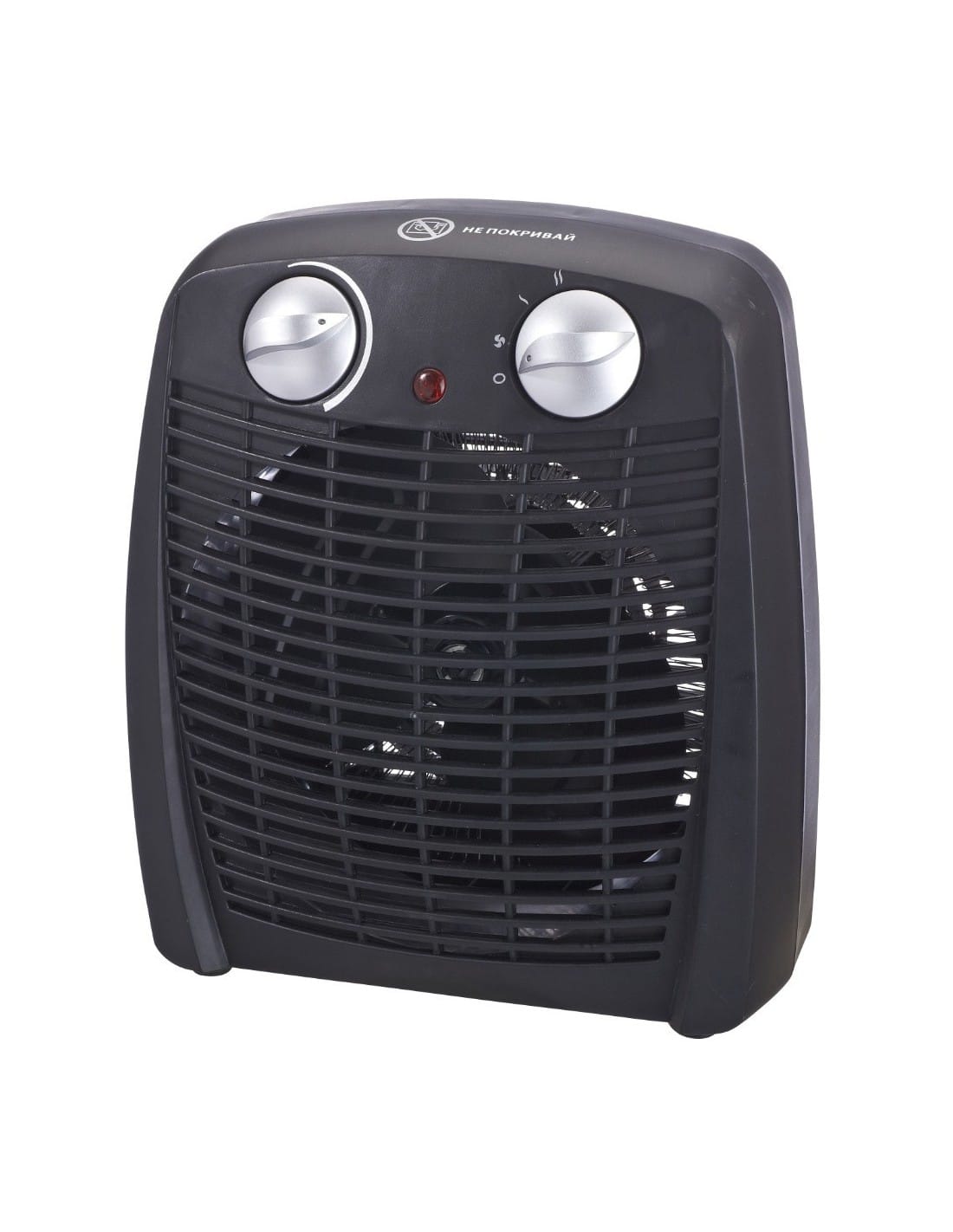 Отоплителна печка с вентилатор Voltz 2000W черен