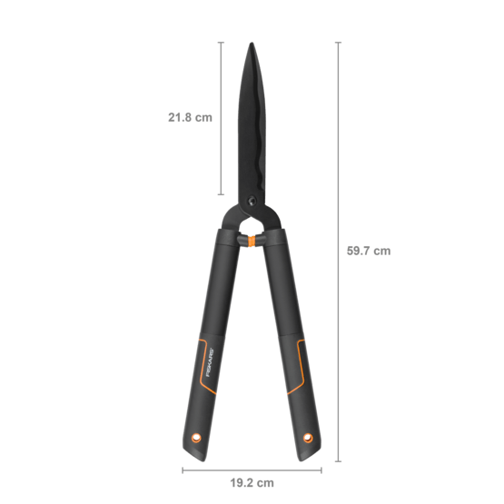 Ножица за храсти с вълнообразни остриета SingleStep HS22 - Image 2