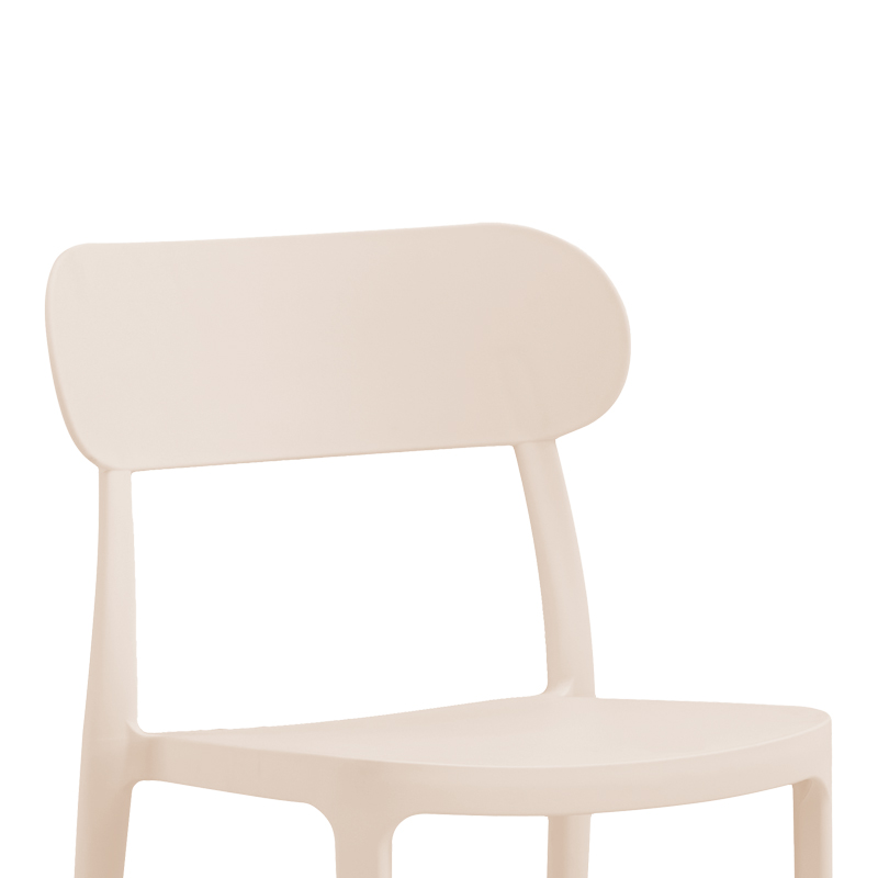 Стол Amvroan с UV защита cappuccino pp 51x49x79.5cm - Image 2