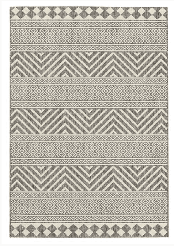 Килим ETHNIK 7525D сиво-екрю