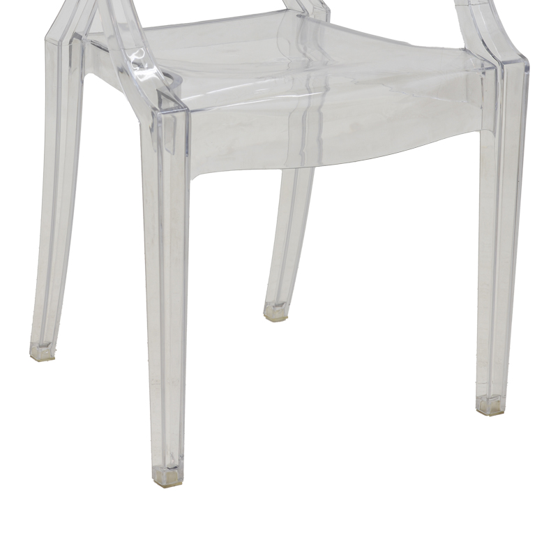 Стол Narova PC прозрачен 43x48x92см - Image 5