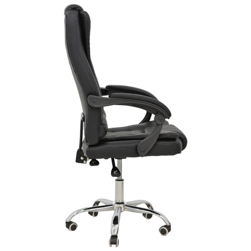 Мениджърски офис стол Toronsi черен pu 60x68x128см - Image 3