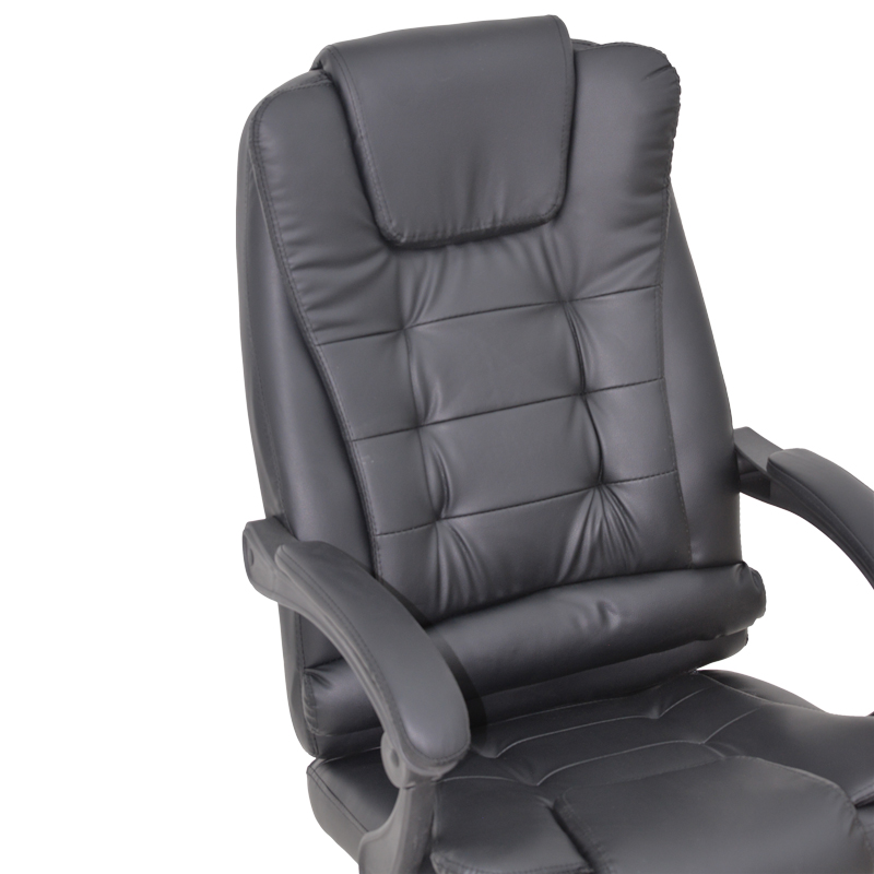Мениджърски офис стол Toronsi черен pu 60x68x128см - Image 6