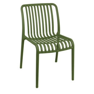 Zoi pp стол в тъмно зелен нюанс 42x58x79см